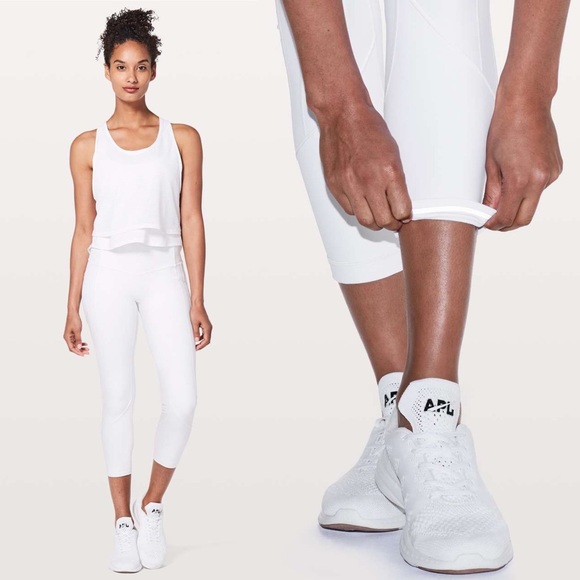 lululemon | All The Right Places Crop II *23" White 6 - Picture 9 of 10